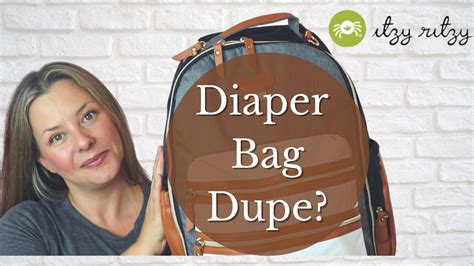 itzy ritzy dupe diaper bag|freshly picked diaper bag dupe.